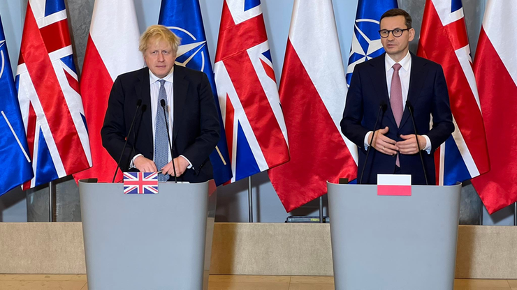 Boris Johnson: Kiedy Polska jest zagrożona, Wielka Brytania zawsze jest gotowa pomóc