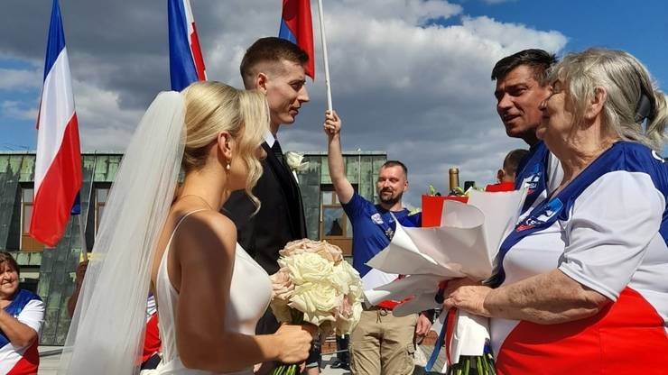 Ślub Kamila Semeniuka i Katarzyny Dybciak