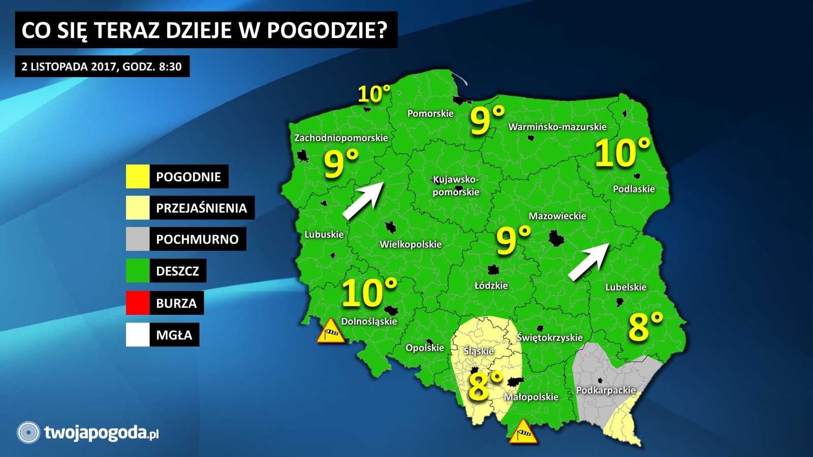 Co się teraz dzieje w pogodzie?