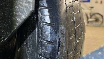 Polska laweta wycofana w ruchu. Niemieccy policjanci pokazali zdjęcie