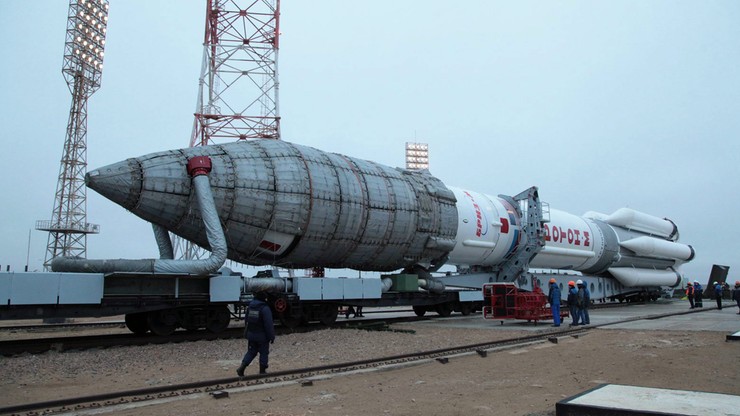 Z Kazachstanu wystartowała rosyjska rakieta z europejskim satelitą EDRS