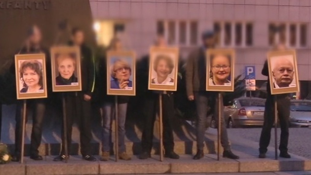 Katowice: Colgaron fotos de eurodiputados en la horca.  se ha dictado sentencia