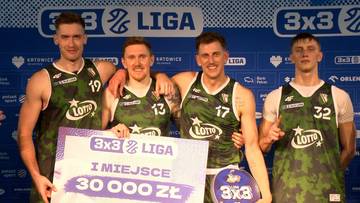 Legia Lotto 3x3 Warszawa wygrała 3x3 Ligę w Katowicach