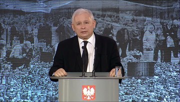 "Wielki ból, ośmielam się powiedzieć, tej lepszej części narodu". Kaczyński w rocznicę katastrofy smoleńskiej