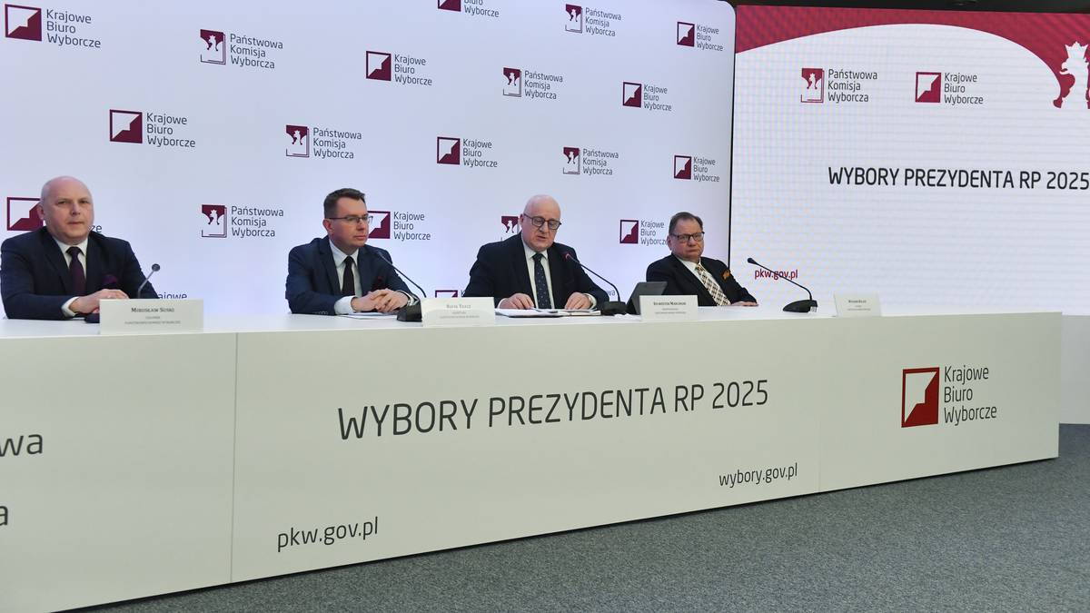 Wybory prezydenckie 2025. Łamanie ciszy wyborczej. PKW podała pierwsze dane