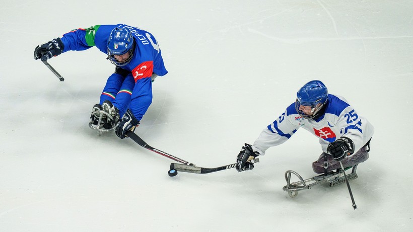 Igrzyska paraolimpijskie. Parahokej: Wielka Brytania - Słowacja. Transmisja