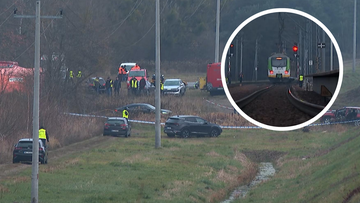 Groźny incydent na kolei. Maszynista zatrzymał pociąg, na miejscu służby
