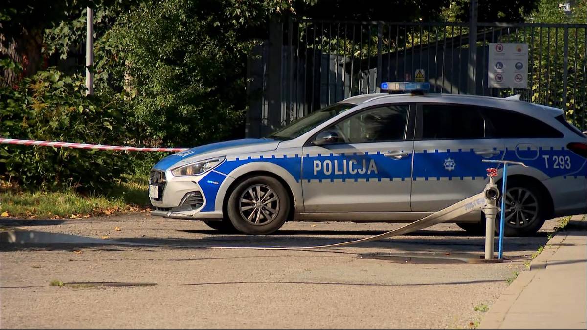 Zdjęcie do aktualności: Ewakuacja w Elblągu. Znaleziono pojemniki z nieznaną substancją