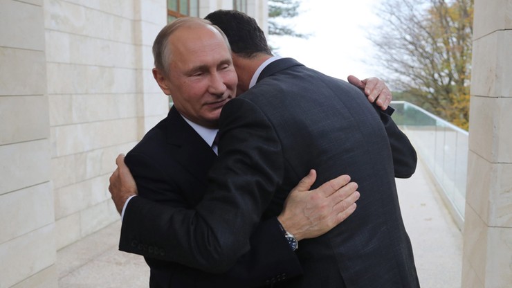Putin spotkał się z Asadem.  "Naród syryjski zbliża się do ostatecznego rozgromienia terrorystów"