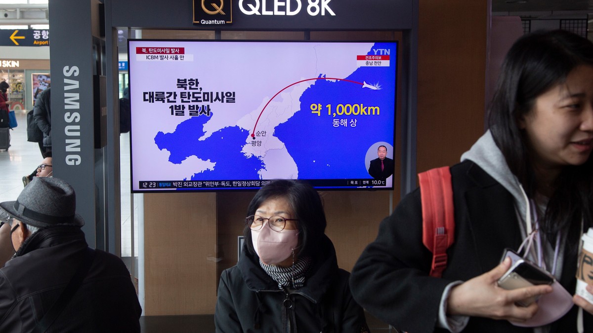 Korea Północna: Przeprowadzono kolejny test rakiety balistycznej
