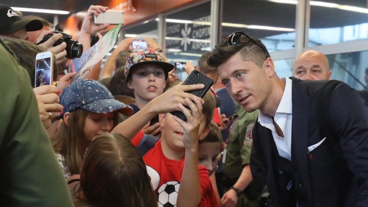 Kibice powitali reprezentantów Polski