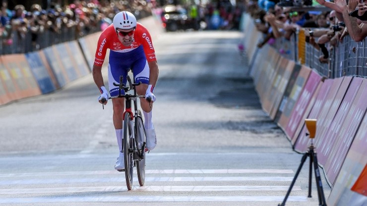Giro d'Italia: Dumoulin triumfował w czasówce i został liderem
