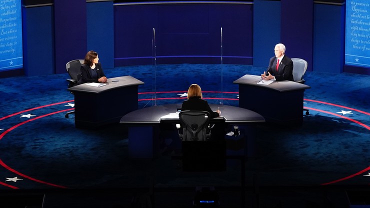 Debata kandydatów na wiceprezydentów USA. Wśród tematów koronawirus i polityka zagraniczna