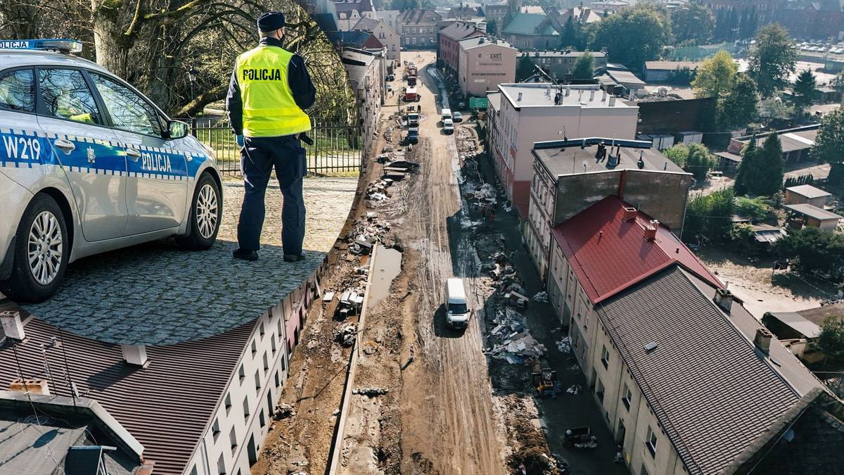 W Głuchołazach zatrzymano szabrowników. Ich łupem padły opony i felgi