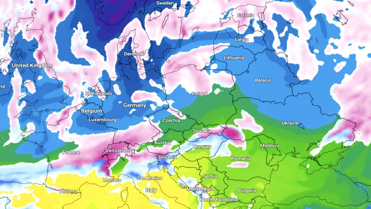 Od śniegu po słońce i od odwilży po mróz. Fot. imweather.com