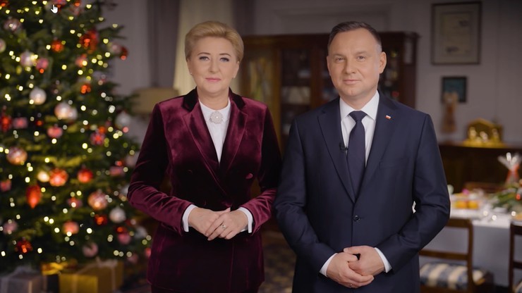 Para Prezydencka składa życzenia z okazji Świąt Bożego Narodzenia
