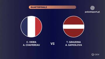 Vieira/Chamereau - Graudina/Samoiłowa. Skrót meczu