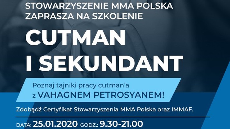 Rusza pierwsze szkolenie Stowarzyszenia MMA Polska