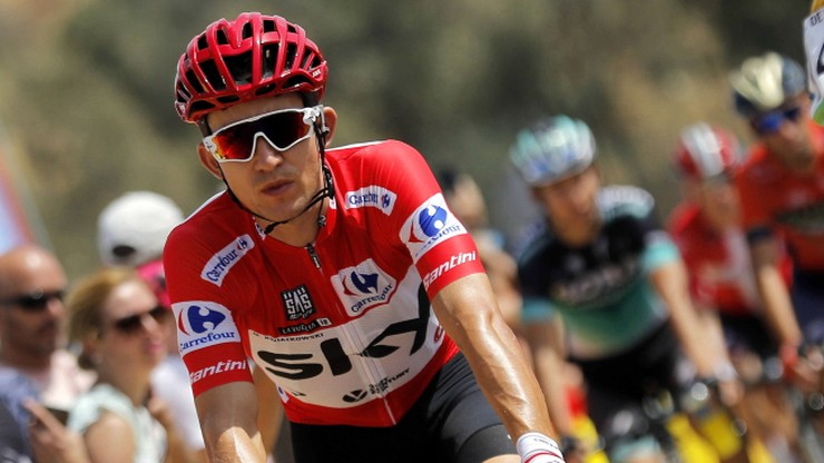 Vuelta a Espana: Kwiatkowski pozostał liderem, wygrana Kinga