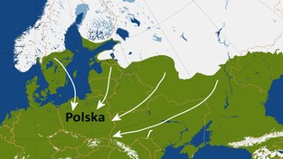 06.03.2020 11:00 Śnieg zatrzymał się pół tysiąca kilometrów od polskich granic. Czy ruszy w naszym kierunku?