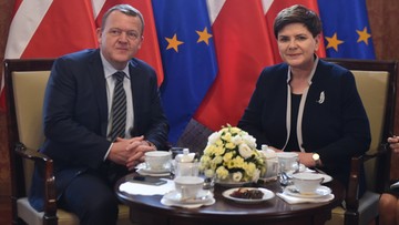 Spotkanie premierów Polski i Danii w Warszawie