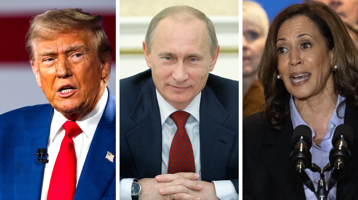 Donald Trump czy Kamala Harris? Putin nie odmówił sobie ironii