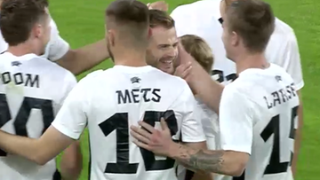 Hat-trick w dziewięć minut! Były piłkarz Ekstraklasy zachwycił w reprezentacji (WIDEO)