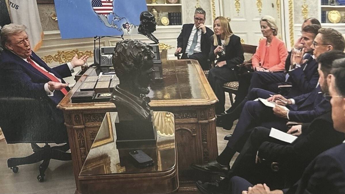 Donald Trump zaskoczył zdjęciem. Powiększył terytorium USA