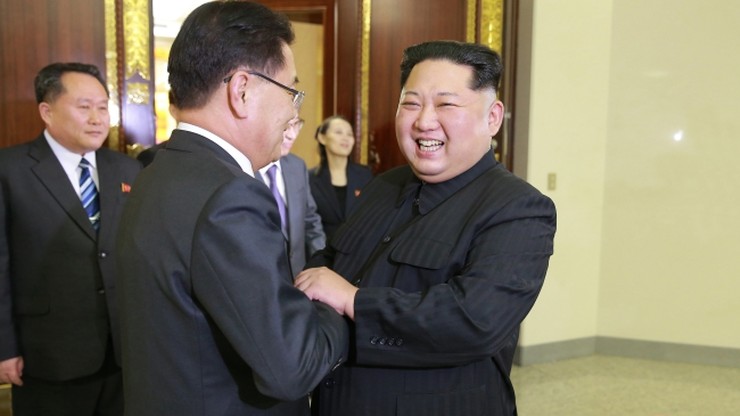 Kim Dzong Un chce "dynamicznie rozwijać" stosunki z Koreą Południową