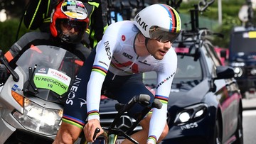 Giro d'Italia: Filippo Ganna wygrał kolejną czasówkę, awans Rafała Majki