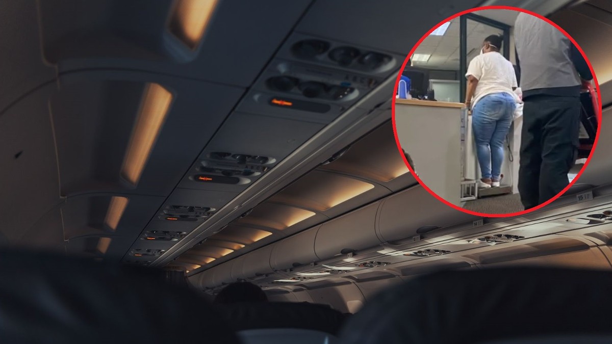 USA: Pasażerka musiała stanąć na wadze przed wejściem na pokład. Wideo trafiło na TikToka