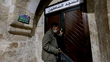 Autonomia Palestyńska. Bazylika Bożego Narodzenia zamknięta i poddana dezynfekcji