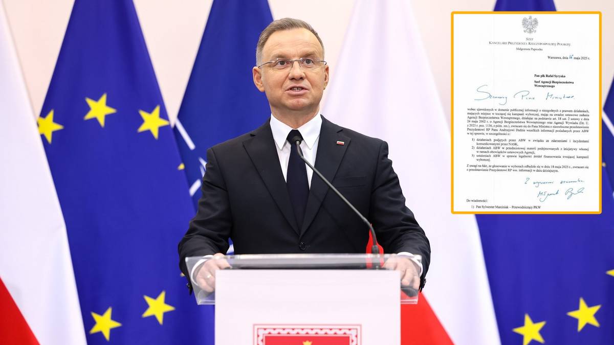 Afera ws. finasowania kampanii wyborczej. Prezydent zwrócił się do szefa ABW