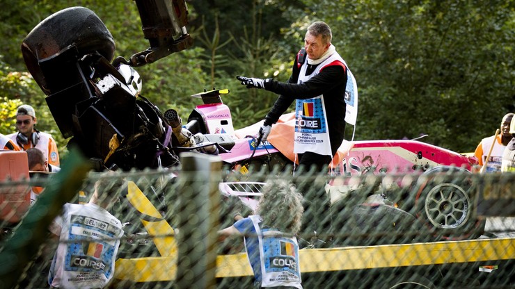 Formuła 2: Tragiczny wypadek na torze Spa-Francorchamps. Nie żyje 22-latek