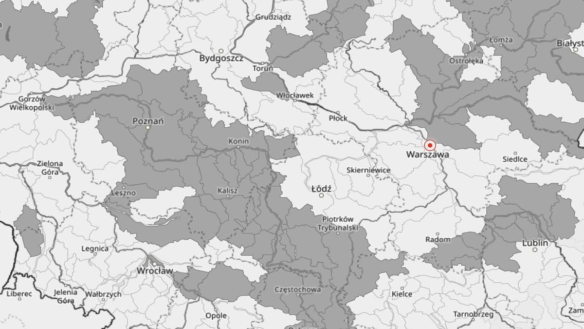 Szare plamy na mapie Polski. Te regiony są najbardziej zagrożone