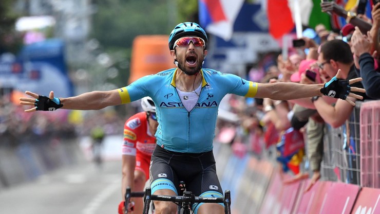 Giro d'Italia: Cataldo wygrał etap, w czołówce bez zmian