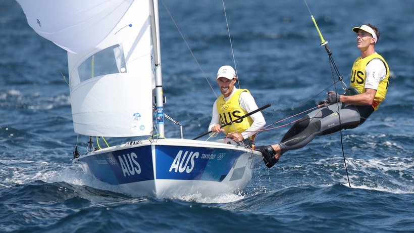 Tokio 2020: Mathew Belcher i Will Ryan mistrzami olimpijskimi w żeglarskiej klasie 470