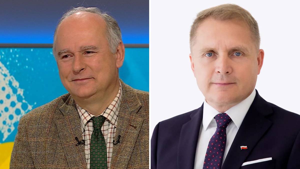 Paweł Zalewski i Henryk Smolarz w programie "Graffiti"