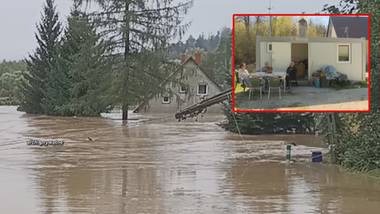 Straciła wszystko i mieszka w kontenerze. Wody Polskie odmawiają wykupu domu