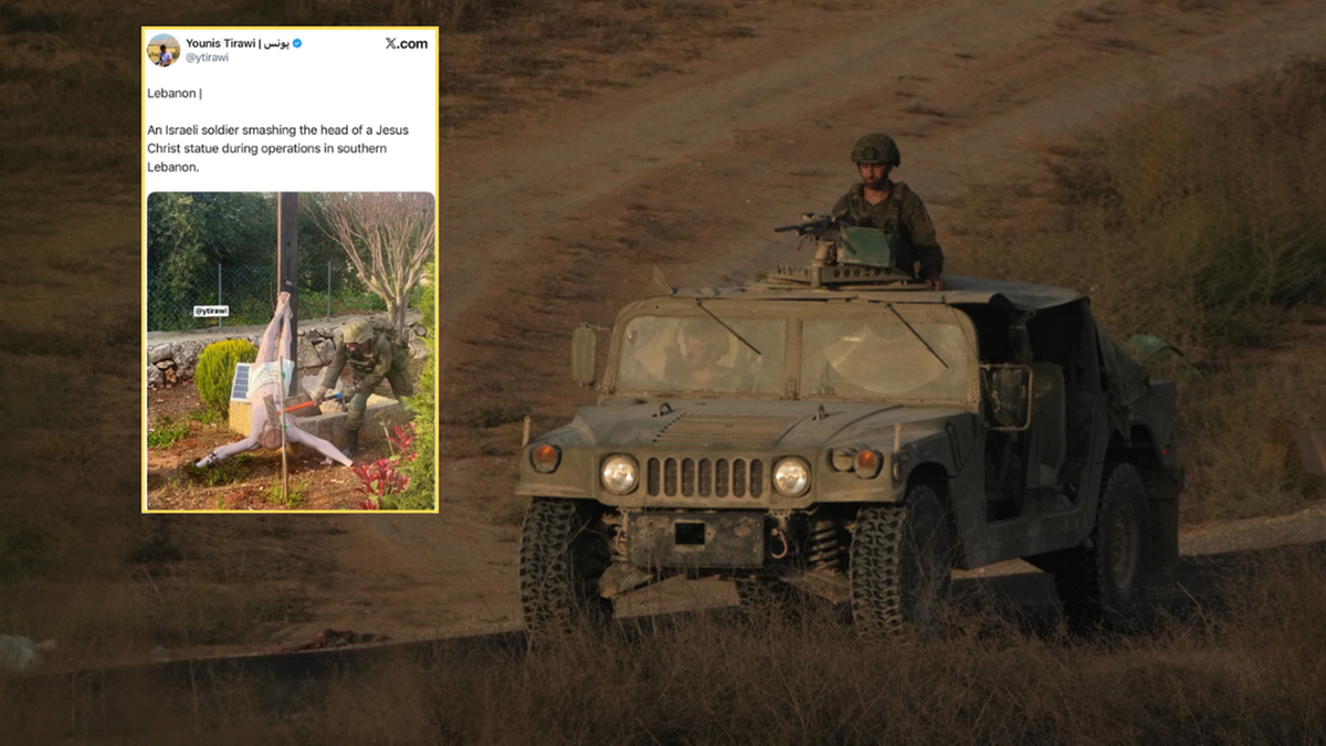 Żołnierz IDF zniszczył figurę Jezusa. Zdjęcie obiegło sieć, Izrael potwierdza