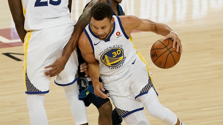 NBA: Świetny mecz Curry'ego, Warriors pokonali Nets