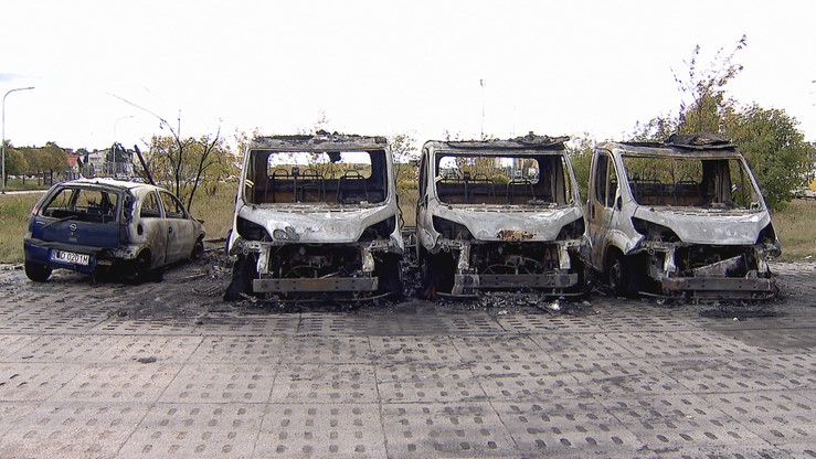 W Gdańsku znów spłonęły samochody. Policja ustala, czy to podpalenie, czy samozapłon