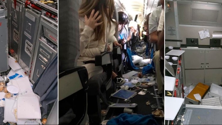 Chaos na pokładzie samolotu do Buenos Aires. 12 osób zostało rannych