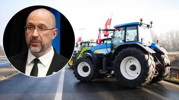 Protesty rolników. Premier Ukrainy: Polacy nie blokują dostaw broni