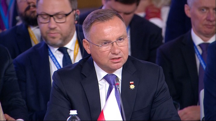 Andrzej Duda: nikt z nas nie będzie obojętny wobec niszczenia integralności terytorialnej Ukrainy