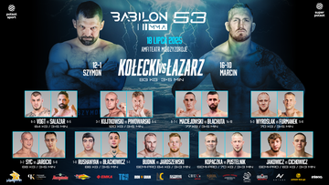 Wojna ciężkich w Międzyzdrojach! Hitowa walka na gali Babilon MMA 53