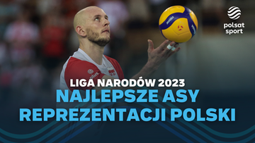 Najlepsze asy serwisowe reprezentacji Polski siatkarzy w Lidze Narodów 2023