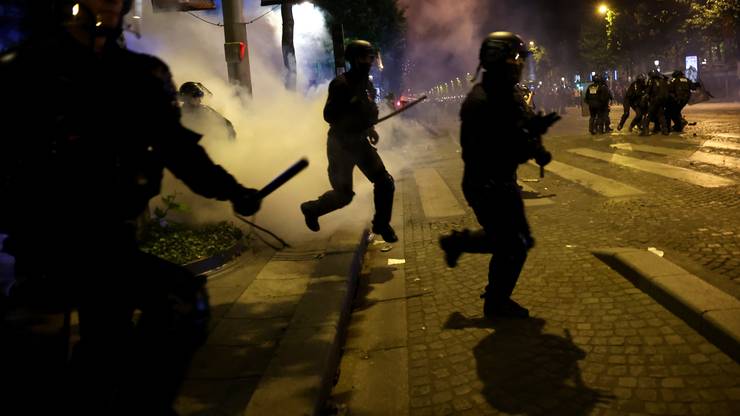 Paryż po finale Ligi Mistrzów 2024/2025