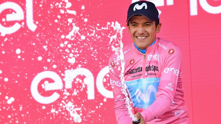 Giro d'Italia: Liderowi Carapazowi nie brakuje pewności siebie