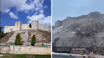 Trzęsienie ziemi w Turcji. Starożytny zamek legł w gruzach